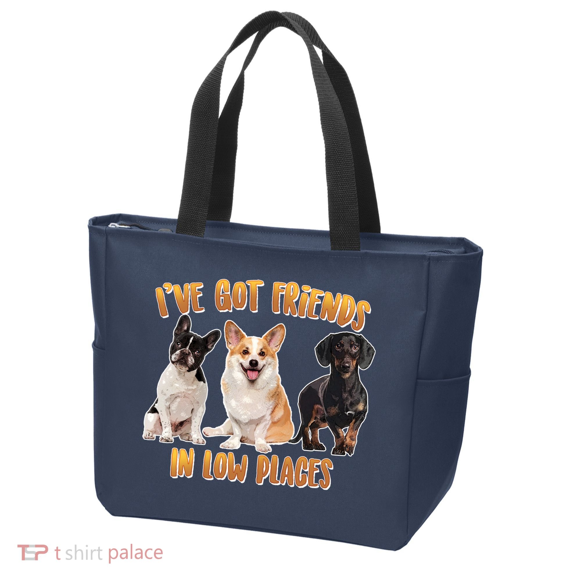 I Got Friends In Low Places Dogs Tote Bag