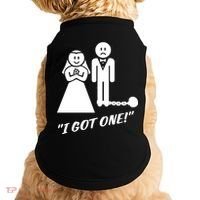I Got One Just Married Doggie Tank thumb 0