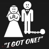 I Got One Just Married Doggie Tank thumb 4