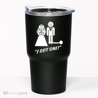 I Got One Just Married Tumbler thumb 0