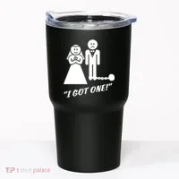 I Got One Just Married Tumbler thumb 0