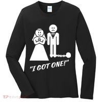 I Got One Just Married Women's Long Sleeve Shirt thumb 0