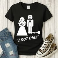 I Got One Just Married Women's T-Shirt thumb 3