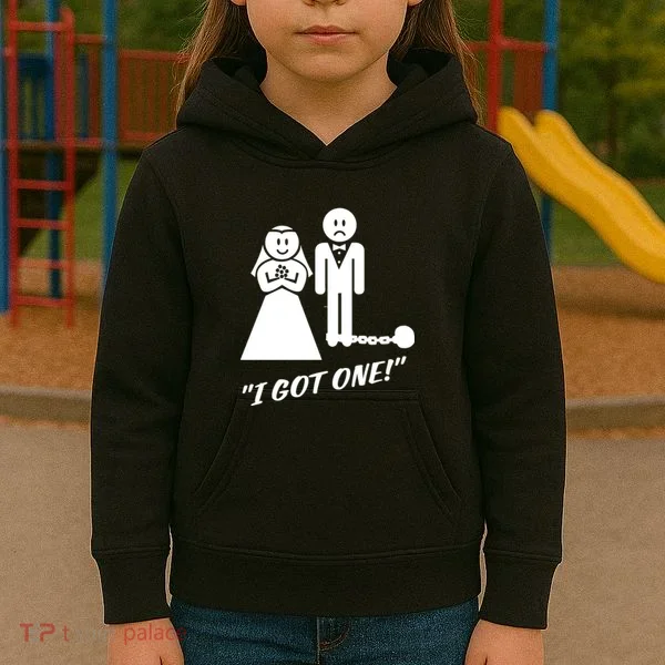 I Got One Just Married Kids Hoodie