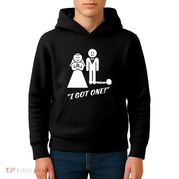 I Got One Just Married Kids Hoodie