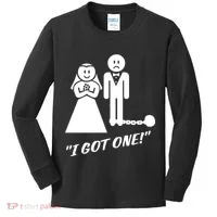 I Got One Just Married Kids Long Sleeve Shirt thumb 0