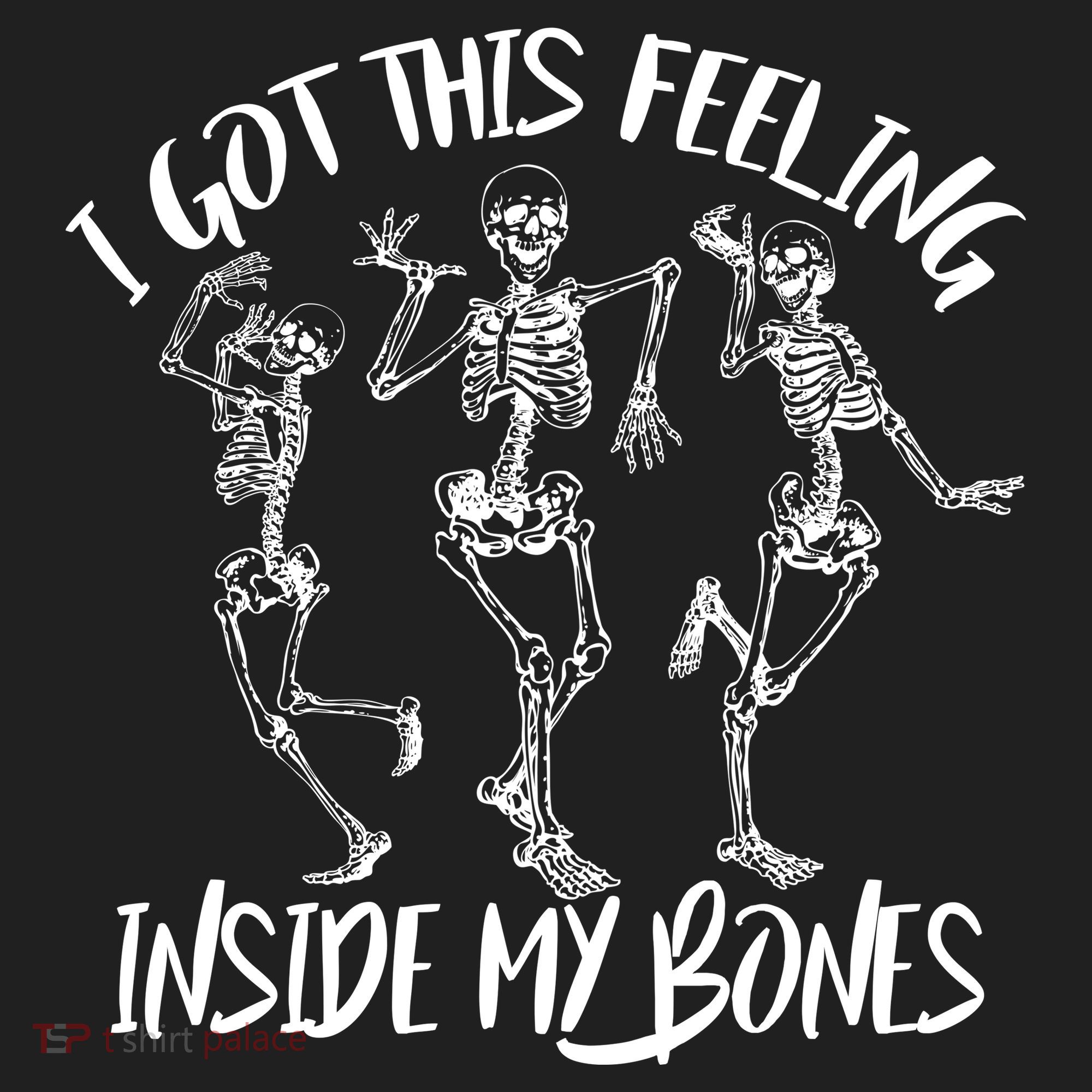 I Got This Feeling Inside My Bones Golf Towel