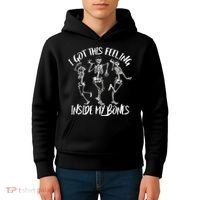 I Got This Feeling Inside My Bones Kids Hoodie thumb 4
