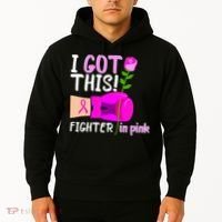 I Got This Fighter In Pink Breast Cancer Hoodie thumb 2