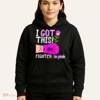 I Got This Fighter In Pink Breast Cancer Hoodie thumb 5