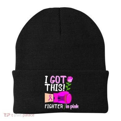I Got This Fighter In Pink Breast Cancer Beanie