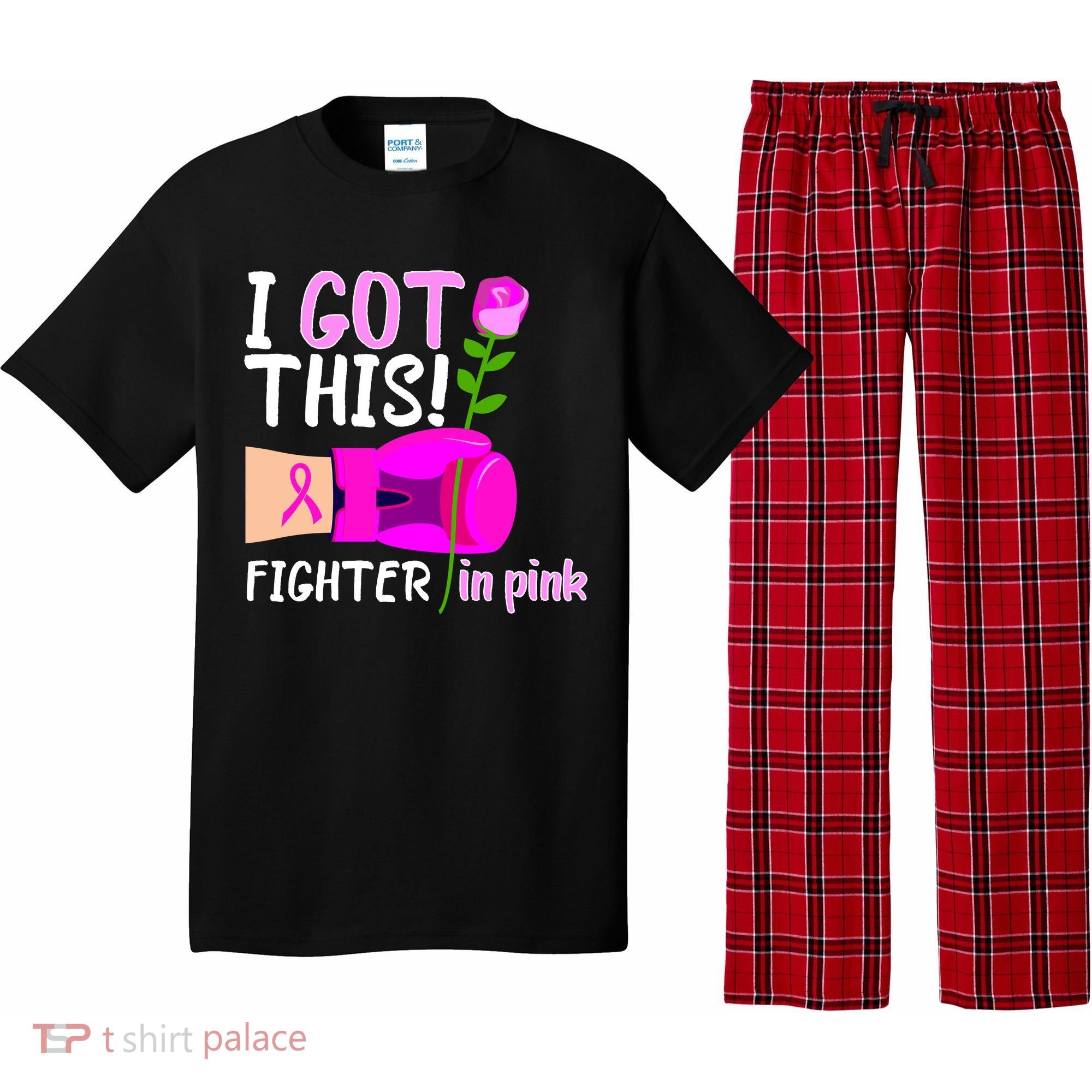 I Got This Fighter In Pink Breast Cancer Pajama Set