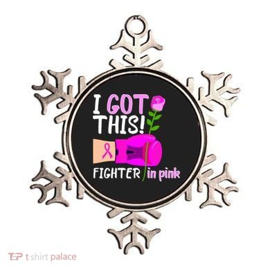 I Got This Fighter In Pink Breast Cancer Ornament