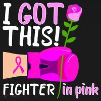 I Got This Fighter In Pink Breast Cancer Visor thumb 3