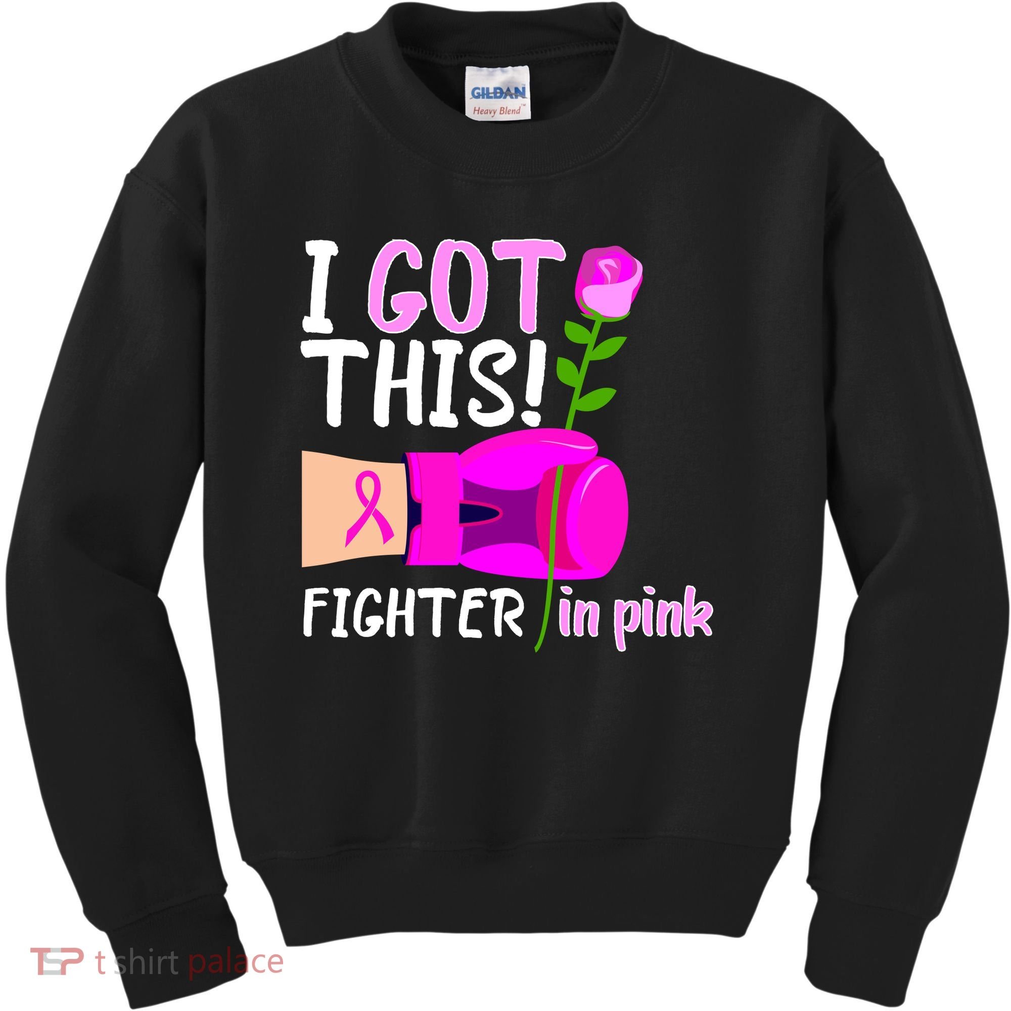 I Got This Fighter In Pink Breast Cancer Kids Sweatshirt