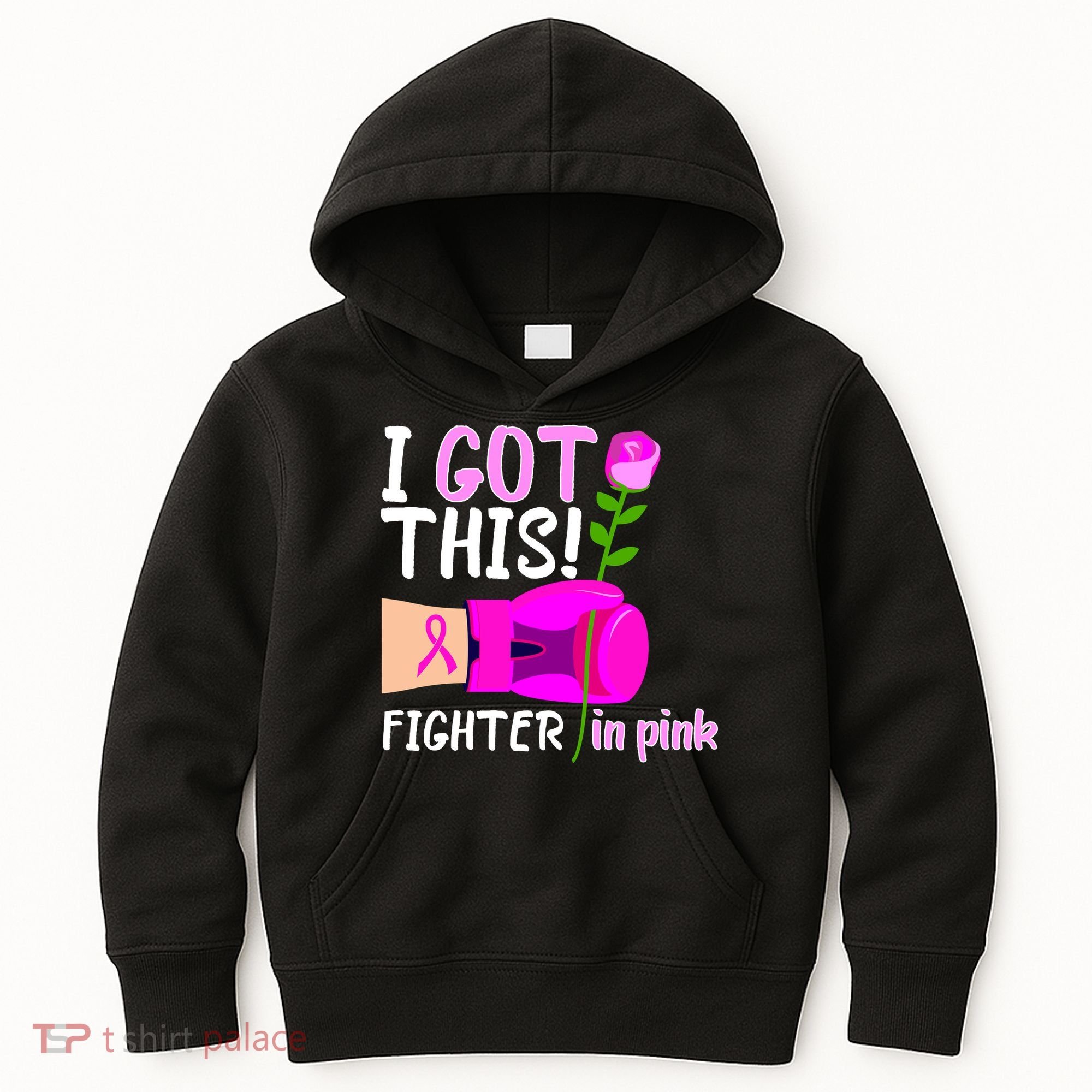 I Got This Fighter In Pink Breast Cancer Kids Hoodie