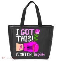 I Got This Fighter In Pink Breast Cancer Tote Bag thumb 0