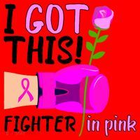 I Got This Fighter In Pink Breast Cancer Santa Hat thumb 1