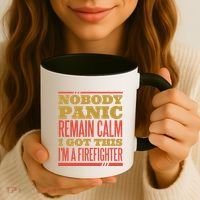 I Got This I'm A Firefighter Coffee Mug thumb 3