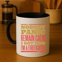 I Got This I'm A Firefighter Coffee Mug thumb 4