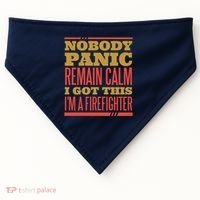 I Got This I'm A Firefighter USA-Made Doggie Bandana thumb 0