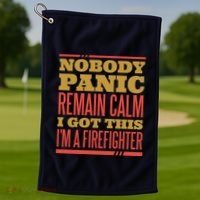 I Got This I'm A Firefighter Golf Towel thumb 1