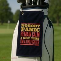 I Got This I'm A Firefighter Golf Towel thumb 2