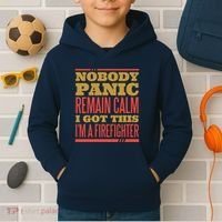 I Got This I'm A Firefighter Kids Hoodie thumb 2