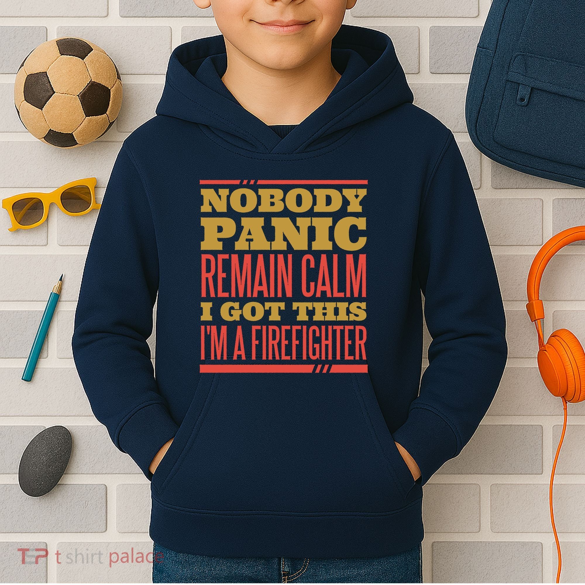 I Got This I'm A Firefighter Kids Hoodie