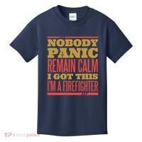 I Got This I'm A Firefighter Kids T-Shirt thumb 0