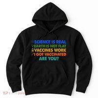 I Got Vaccinated Are You? Vaccine Shot Hoodie thumb 0