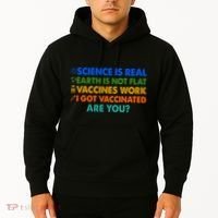 I Got Vaccinated Are You? Vaccine Shot Hoodie thumb 2