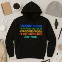 I Got Vaccinated Are You? Vaccine Shot Hoodie thumb 3