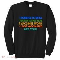 I Got Vaccinated Are You? Vaccine Shot Sweatshirt thumb 0