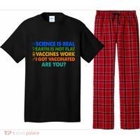 I Got Vaccinated Are You? Vaccine Shot Pajama Set thumb 0