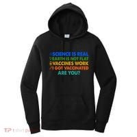 I Got Vaccinated Are You? Vaccine Shot Women's Hoodie thumb 0