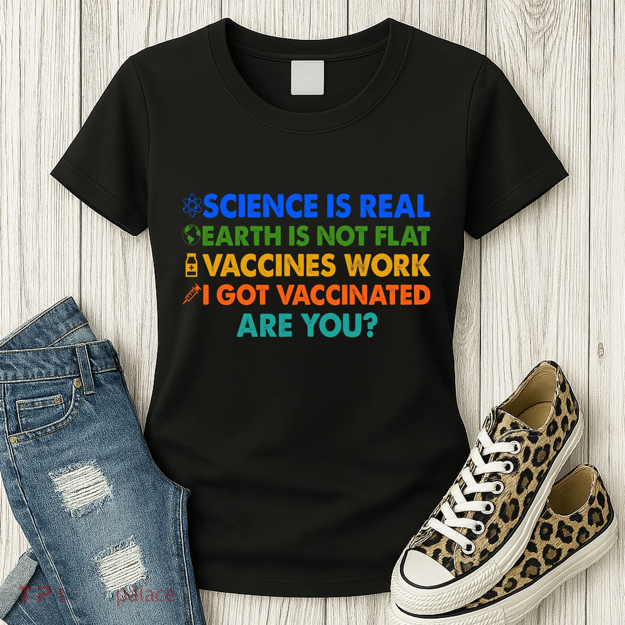 I Got Vaccinated Are You? Vaccine Shot Women's T-Shirt