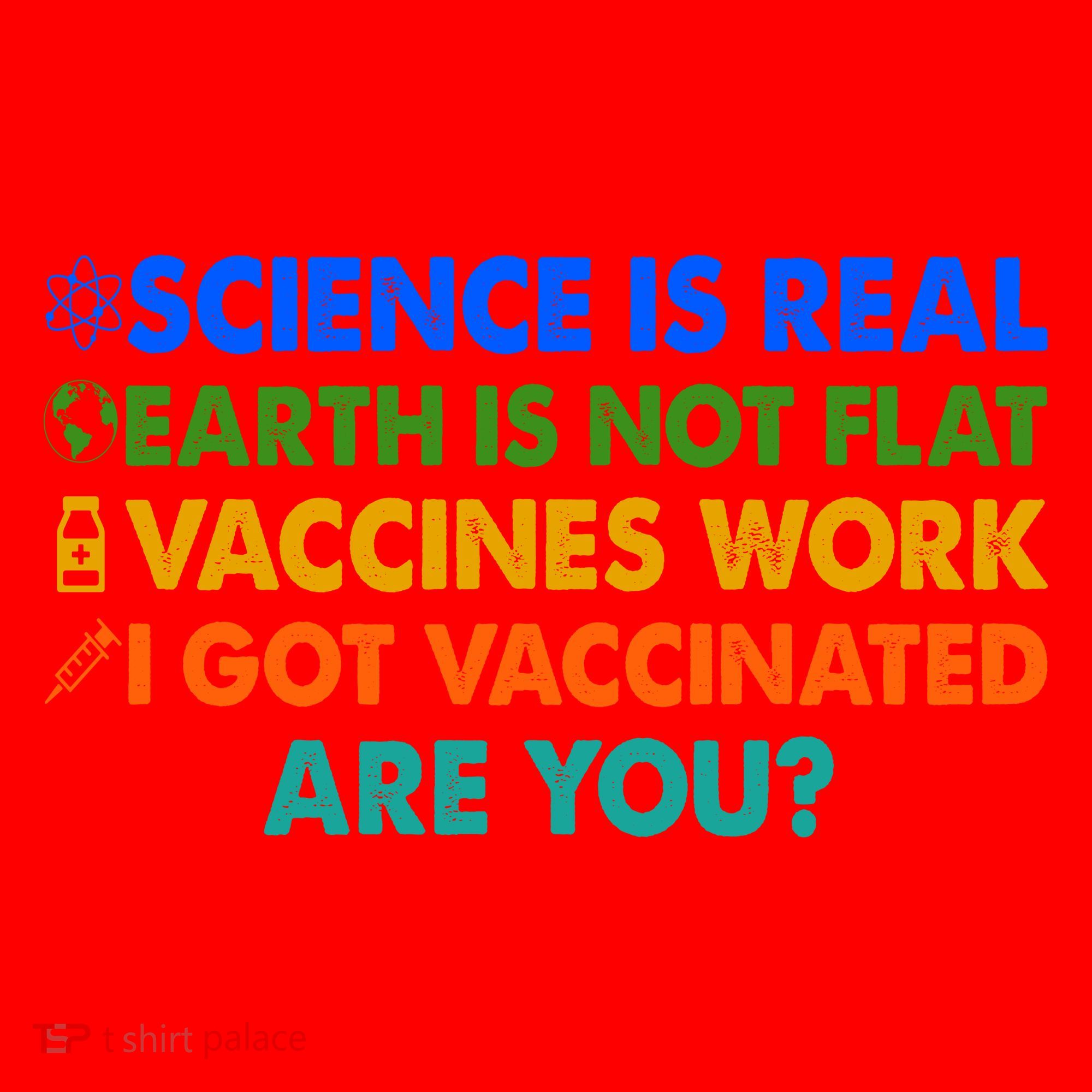 I Got Vaccinated Are You? Vaccine Shot Santa Hat