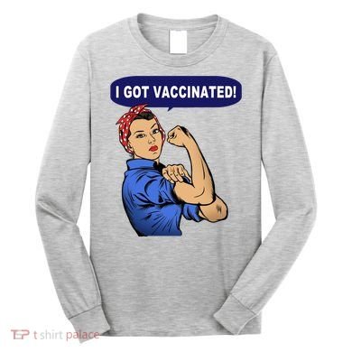 I Got Vaccinated We Can Do It Girl Long Sleeve Shirt