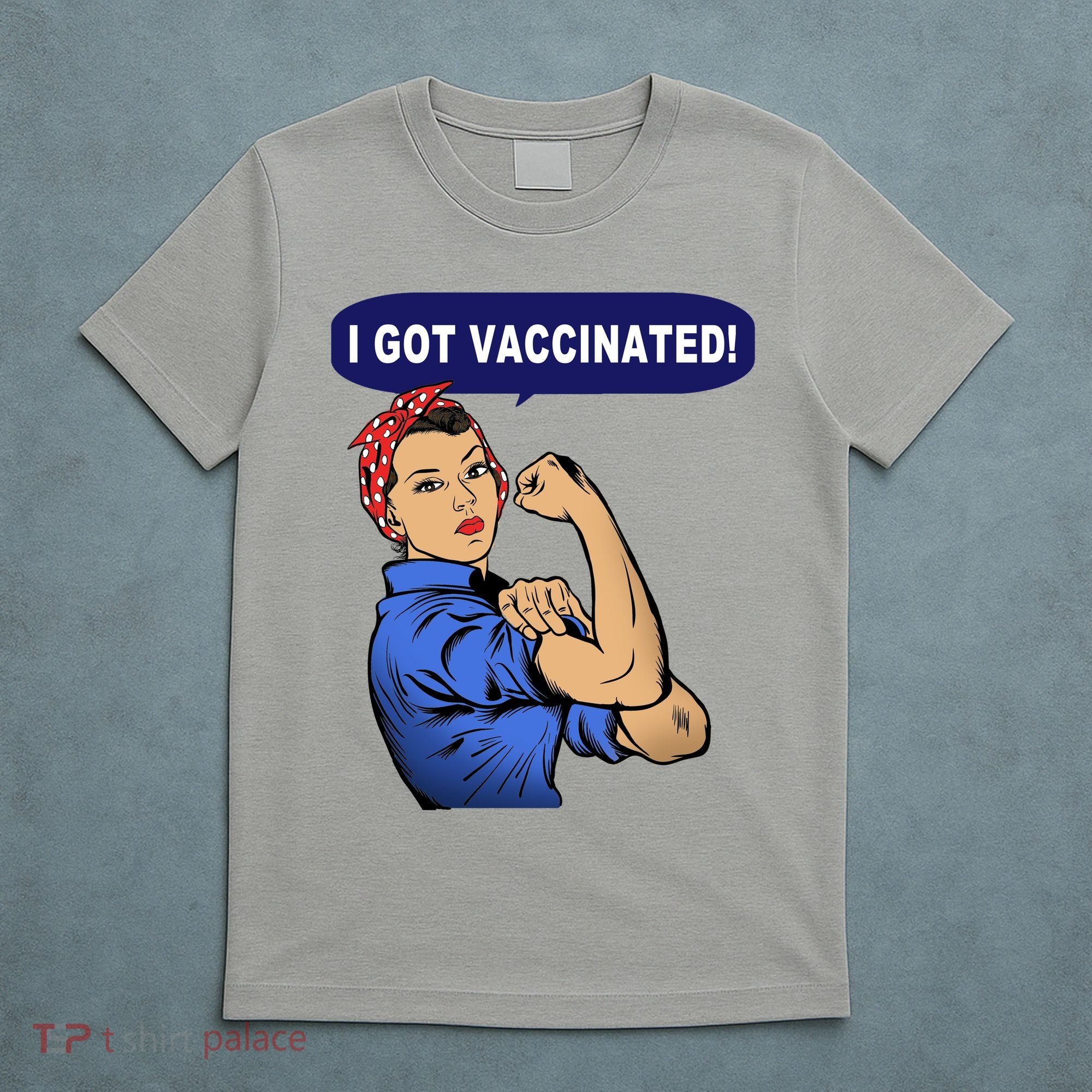 I Got Vaccinated We Can Do It Girl T-Shirt