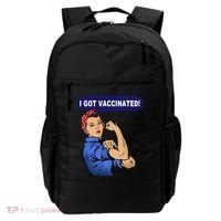 I Got Vaccinated We Can Do It Girl Backpack thumb 0