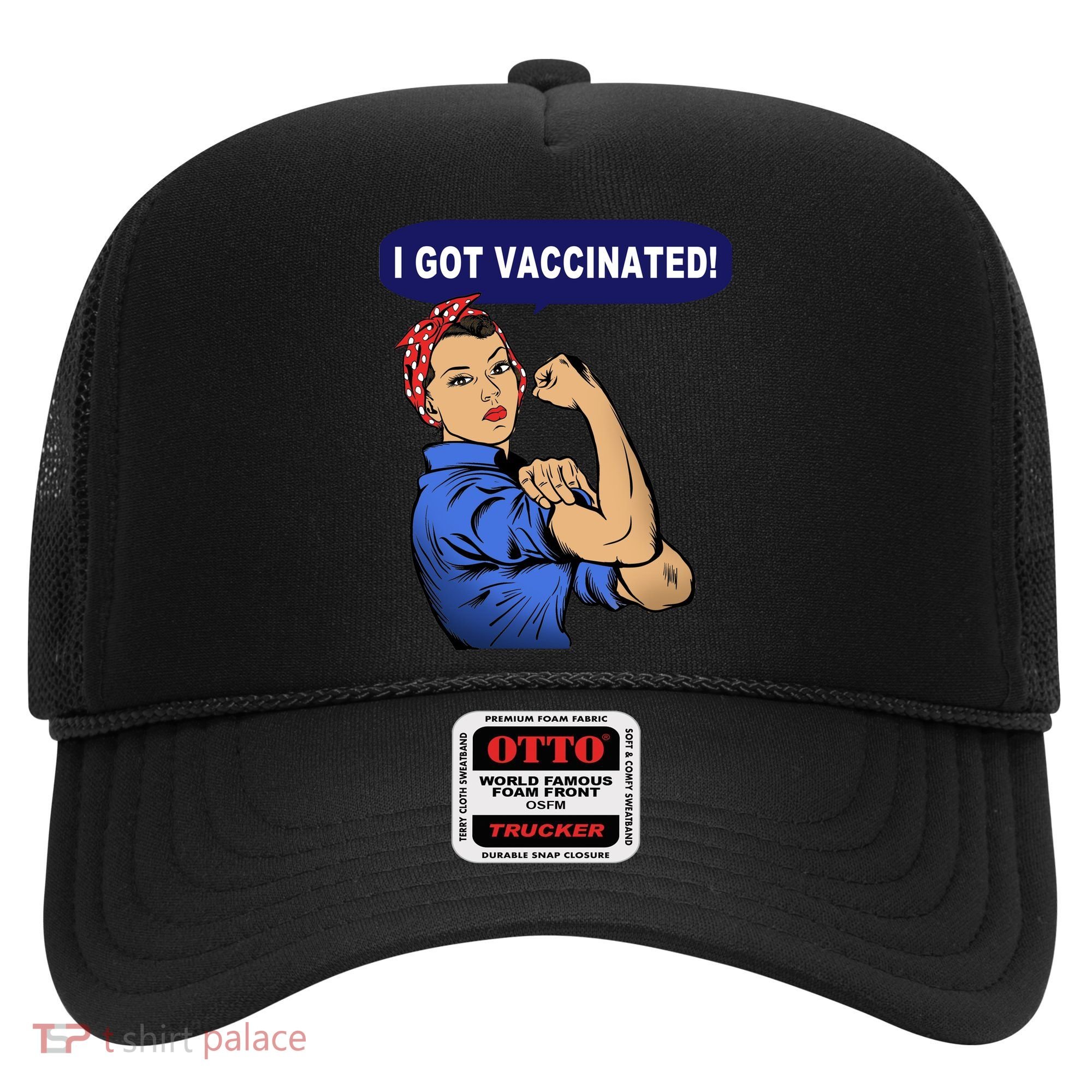 I Got Vaccinated We Can Do It Girl Hat