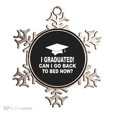I Graduated! Can I Go Back To Bed Now? Ornament