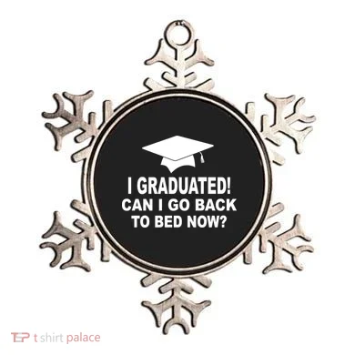 I Graduated! Can I Go Back To Bed Now? Ornament