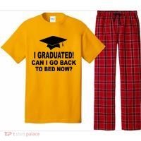 I Graduated! Can I Go Back To Bed Now? Pajama Set thumb 0