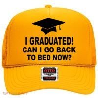I Graduated! Can I Go Back To Bed Now? Hat thumb 0