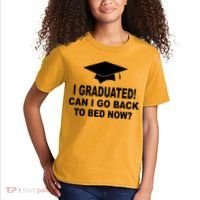 I Graduated! Can I Go Back To Bed Now? Kids T-Shirt thumb 2