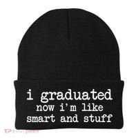 I Graduated Now I'm Like Smart and Stuff Beanie thumb 0