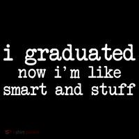 I Graduated Now I'm Like Smart and Stuff Tote Bag thumb 4
