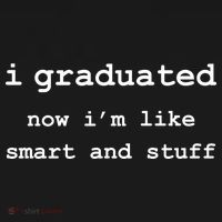 I Graduated Now I'm Like Smart and Stuff Graduation Women's Hoodie thumb 2